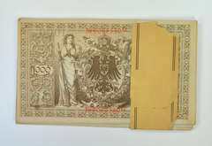 (20) Consecutive 1910 Germany 1,000 Marks Reichsbanknote #44b