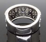 Intricate Wide Diamond Band