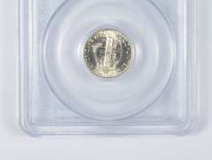 MS66 1943-S Mercury Silver Dime - CAC - Graded PCGS