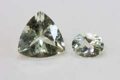 Natural Prasiolite - Lot of 2