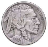 1915-S Indian Head Buffalo Nickel