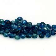 Multi-hue 7.23ct natural blue Sapphire set