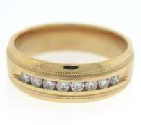 Gents .50ctw Channel Set Diamond Band Ring