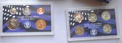 6 2001 US Proof Sets