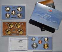 2010 & 2011 US Mint Proof Set
