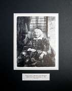 Rembrandt, Rembrandt With Long Bushy Hair