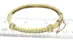 Magnificent 3ctw Diamond Bangle Bracelet