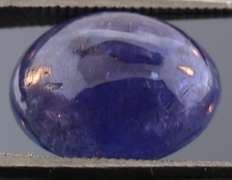 Large 4.80ct UNHEATED blue violet Tanzanite