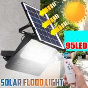 Solar Powered 95LED Street Light With Remote Control