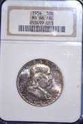 1956 NGC MS 66 FBL 50 C