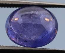 Large 3.11ct UNHEATED blue violet Tanzanite