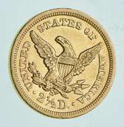 1873-S $2.50 Liberty Head Gold Quarter Eagle