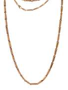 Great 38" Tube Link Necklace