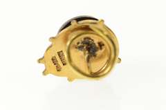 Gold Filled Blue Enamel Ornate Retro Lady Bug Dress Pin/Brooch