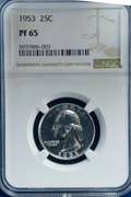1953 NGC PF 63 Washington Quarter