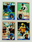 4 Topps 1983 Superstars Baseball Cards
