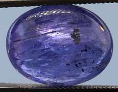 Glossy 4.33ct UNHEATED blue violet Tanzanite