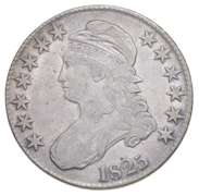 1825 Capped Bust Half Dollar