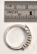 Stylish 1 Ct. T.w. WG Channel Set Band