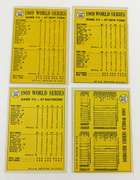 4 Topps 1970 World Series Baseball Cards