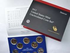 Scarcer 2012 US Mint  Unc Set