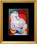 Pablo Picasso, Woman Sleeping In An Armchair