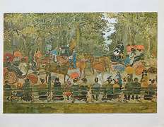 Maurice Prendergast, Central Park 1901