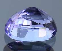 Vivid 1.14ct violet blue Tanzanite