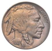 1931-S Indian Head Buffalo Nickel