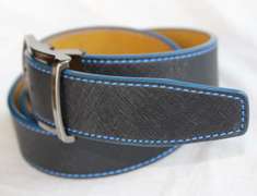 Fine Quality Reversable Leather Belt, Made In Italy