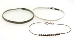 Lot of 3 Sterling Silver Bracelets