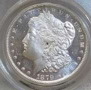 1879-S Morgtan Dol PCGS MS-63 DMPL