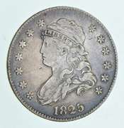 1825/4 Capped Bust Quarter