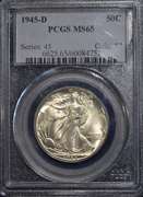 1945 D PCGS MS 65 50 C