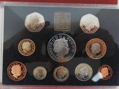 1998 Queen Elizabeth Britain 10 Coin Set