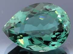 Captivating 24.24ct AAA created green Amethyst