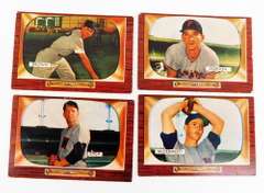 4 B.G.H.L.I. 1955 Baseball Cards