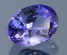 Vivid 1.14ct violet blue Tanzanite