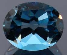 Top London blue 3.93ct 8x10mm Brazilian Topaz