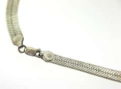 Italian Omega Necklace in Sterling Silver