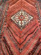 UNIQUE PERSIAN SHIRAZ RUG 5.3x8.8