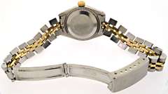 Two Tone Ladies Rolex with Gold Dial