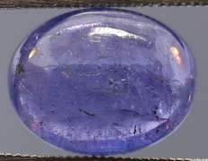 Glossy 4.33ct UNHEATED blue violet Tanzanite