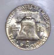 1962 D NGC MS61 50 C