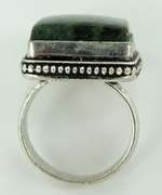 Silver and Natural Stone Rings