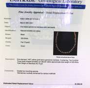 Great Natural Briolette Cut Rubies Necklace