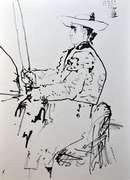 Vintage Pablo Picasso Lithograph Circa 1961