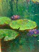 Monet Inspired Pond Painting