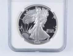 PF70 UCAM 1989-S American Silver Eagle - Graded NGC