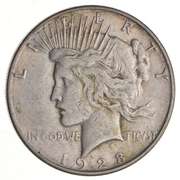 1928-S Peace Silver Dollar